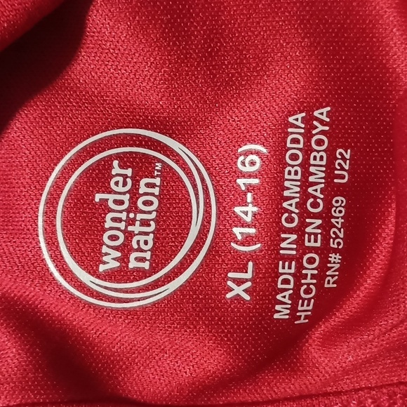 Wonder Nation Red and Gold Kids Formal Dress - Picture 2 of 12